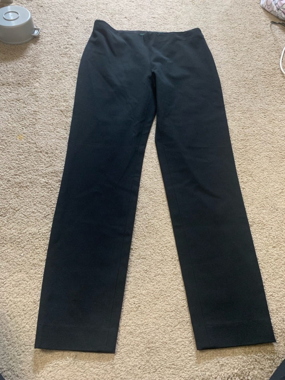 Lauren Ralph Lauren Black womens  Dress Pants - Straight Leg